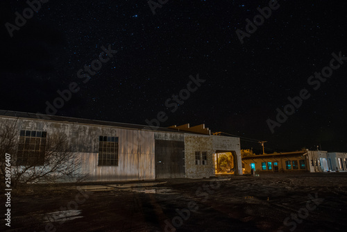 Building at the ghost town of Death Valley Junction near Death Valley © buttbongo