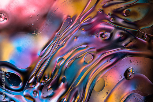 Abstract liquid colorful textured pattern background