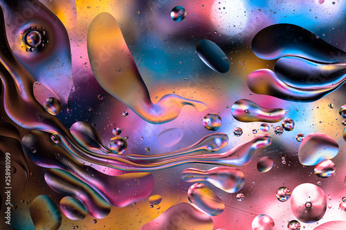 Wallpaper Mural Abstract liquid colorful textured pattern background Torontodigital.ca