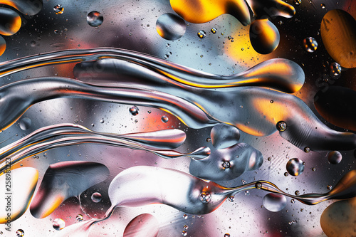 Wallpaper Mural Abstract liquid colorful textured pattern background Torontodigital.ca