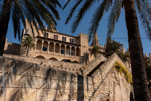  architectural construction in the city of palma de mallorca