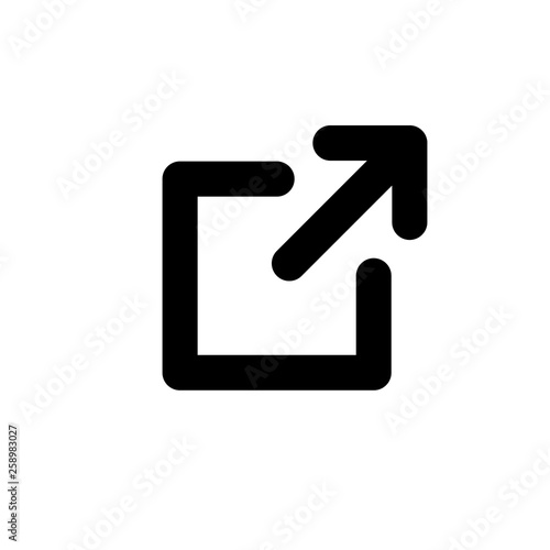 	 Link icon. Hyperlink chain symbol. External link symbol vector icon. Download, Share, and Load More Icons