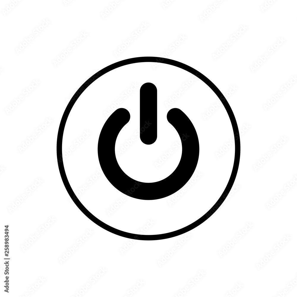 Power icon. Power Switch Icon Power icon. Power Switch Icon