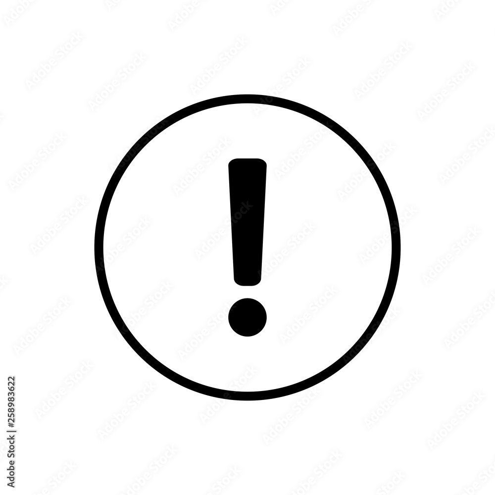Exclamation danger sign. attention sign icon. Hazard warning attention sign Exclamation danger sign. attention sign icon. Hazard warning attention sign