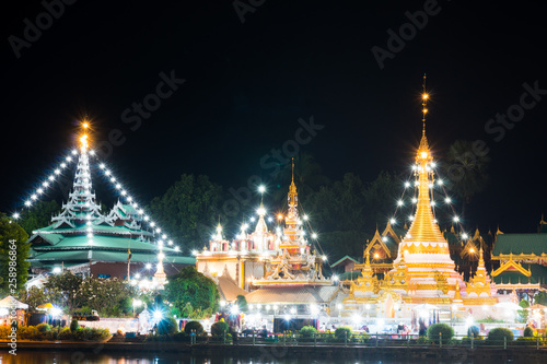 Wat Jong Klang in Maehongson photo