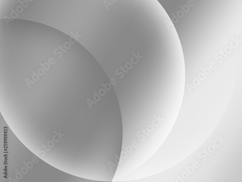 Abstract white and silver background