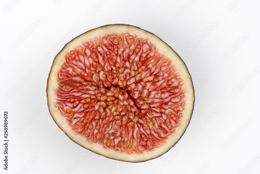 Cuted fig fruit Cuted fig fruit