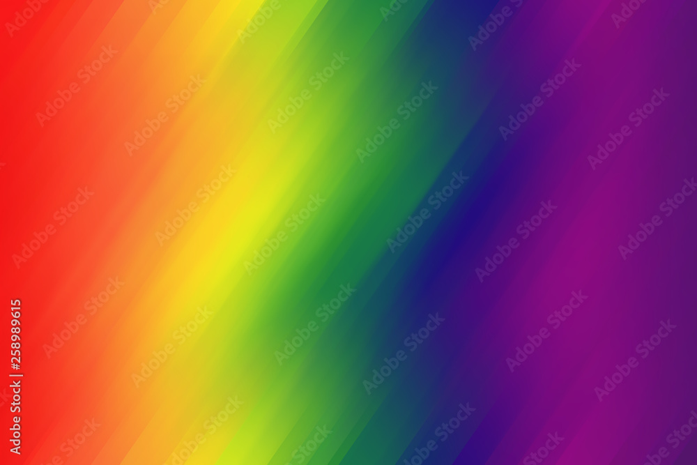 Color iridescent texture of blurred curved bands.