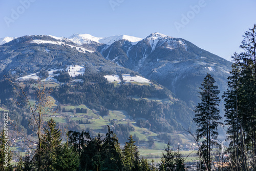 Winter in den Bergen