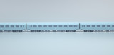 Minimalist rail car isolated 3D Illustration/Rendering
