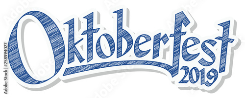 Header with text Oktoberfest 2019