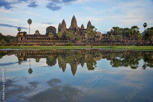 Ancient Temple Reflection at Angkor Wat