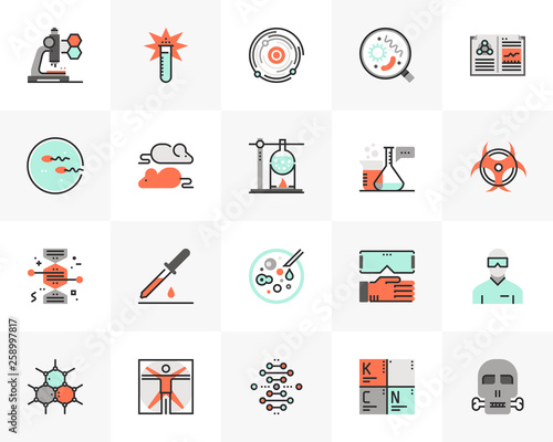 Biotechnology Futuro Next Icons Pack