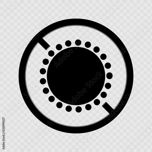 Toner icon. Vector