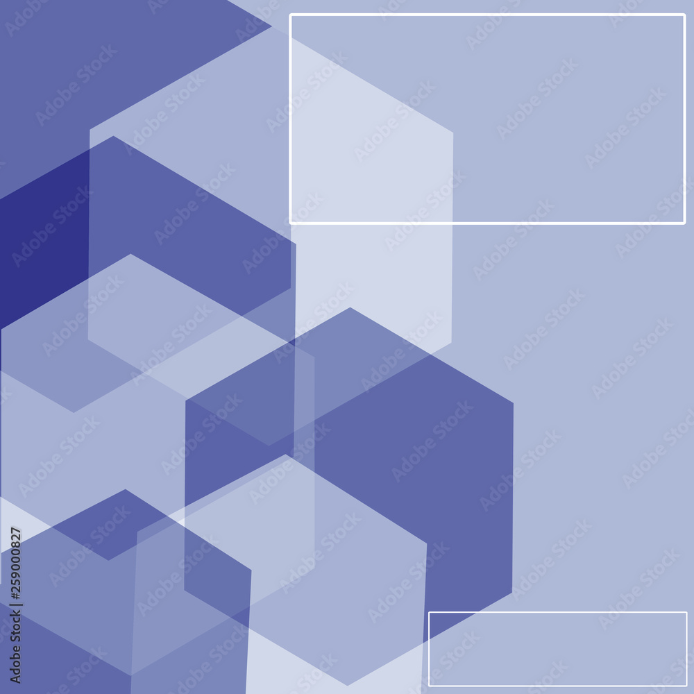 abstract background with blue cubes abstract background with blue cubes