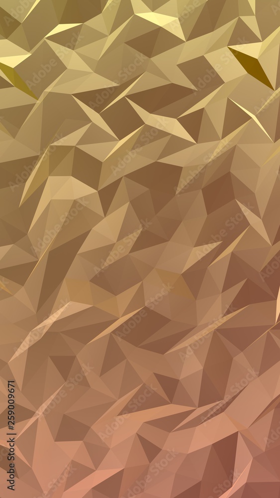Abstract triangle geometrical orange background. Geometric origami style with gradient. 3D illustration Abstract triangle geometrical orange background. Geometric origami style with gradient. 3D illustration