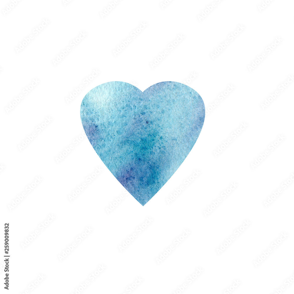 Obraz premium Heart shape symbol design. Colorful Hearts print for paper,textile,card. Valentines Day background. 