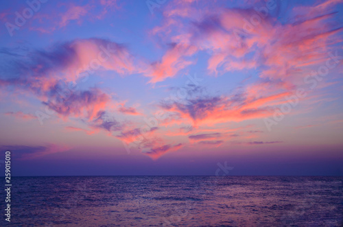A cloud in the form of a heart. Beautiful sky. Love. Valentine's day concept