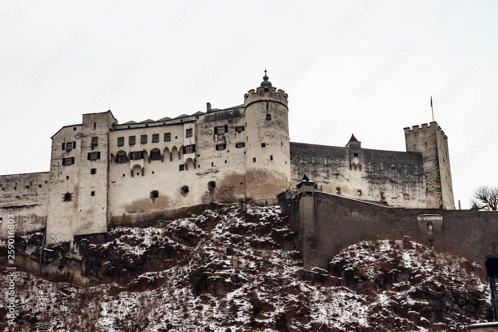 Salzburg Castle in Austria