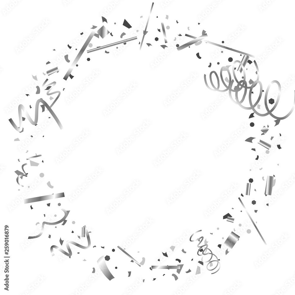 Silver texture glitter on a white background. Silver texture glitter on a white background.
