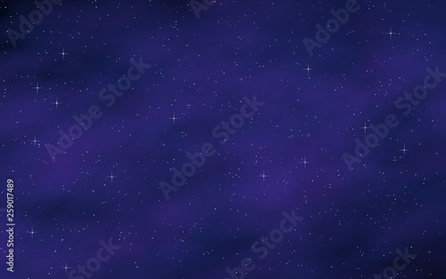 Colorful and beautiful space background