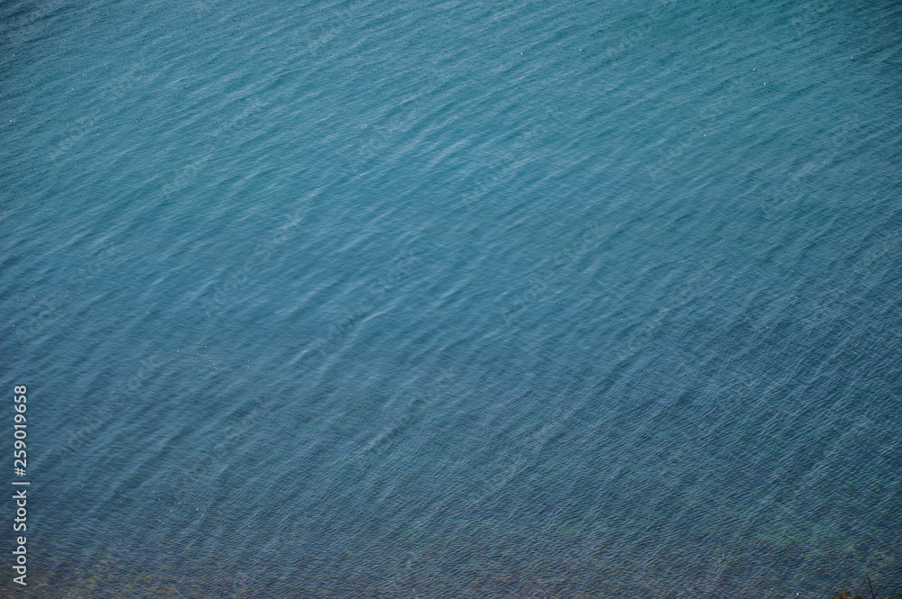Fototapeta premium texture of blue water surface