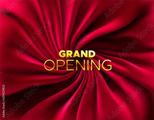 Grand Opening. Business startup open ceremony
