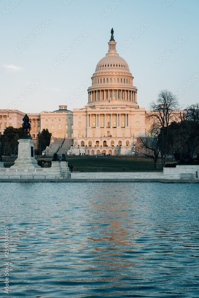 Fototapeta premium The United States Capitol, in Washington, DC