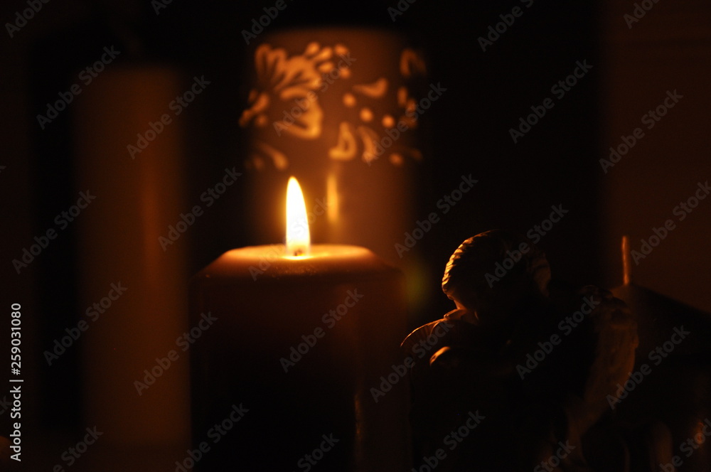 candle in the dark candle in the dark