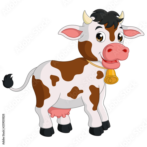 cartoon cow