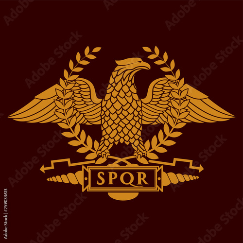roman eagle symbol of roman empire