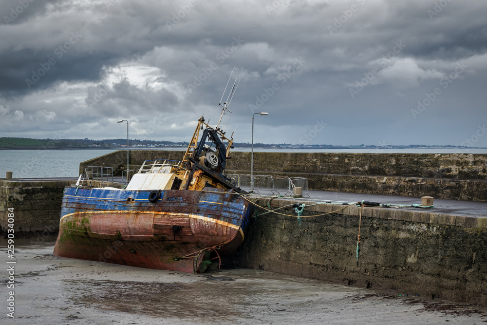 Abandoned Rusting Boat Abandoned Rusting Boat