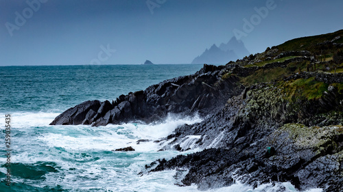 Photos a view of the wild atlantic way off the coast of the ring of kerry in ireland sh