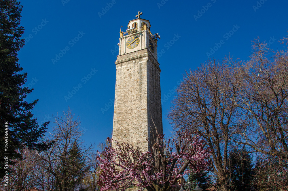 Obraz premium Clock Tower in Bitola, Macedonia