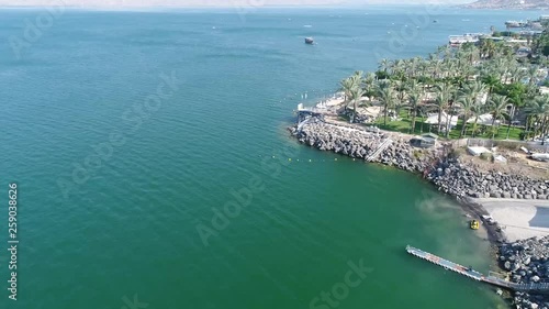 The Sea of ​​Galilee. The place where Jesus walked on the water.