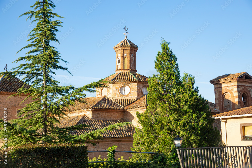 Carmen convent in Gea de Albarracin village, province of Teruel, Aragon, Spain Carmen convent in Gea de Albarracin village, province of Teruel, Aragon, Spain