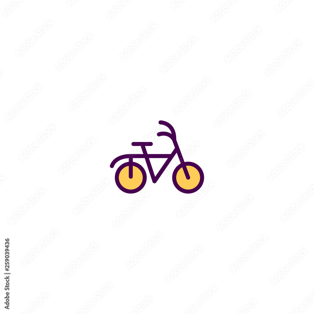 Bicycle icon design. Transportation icon vector design Bicycle icon design. Transportation icon vector design