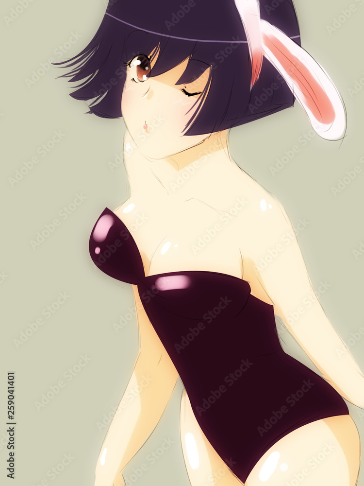 Sexy Anime Girls Stock Illustration | Adobe Stock
