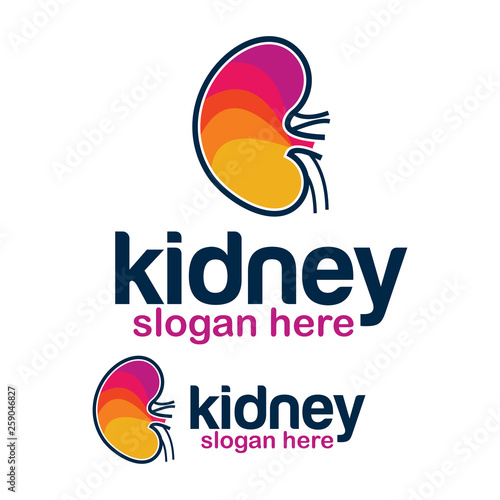 kidney logo. urology logo