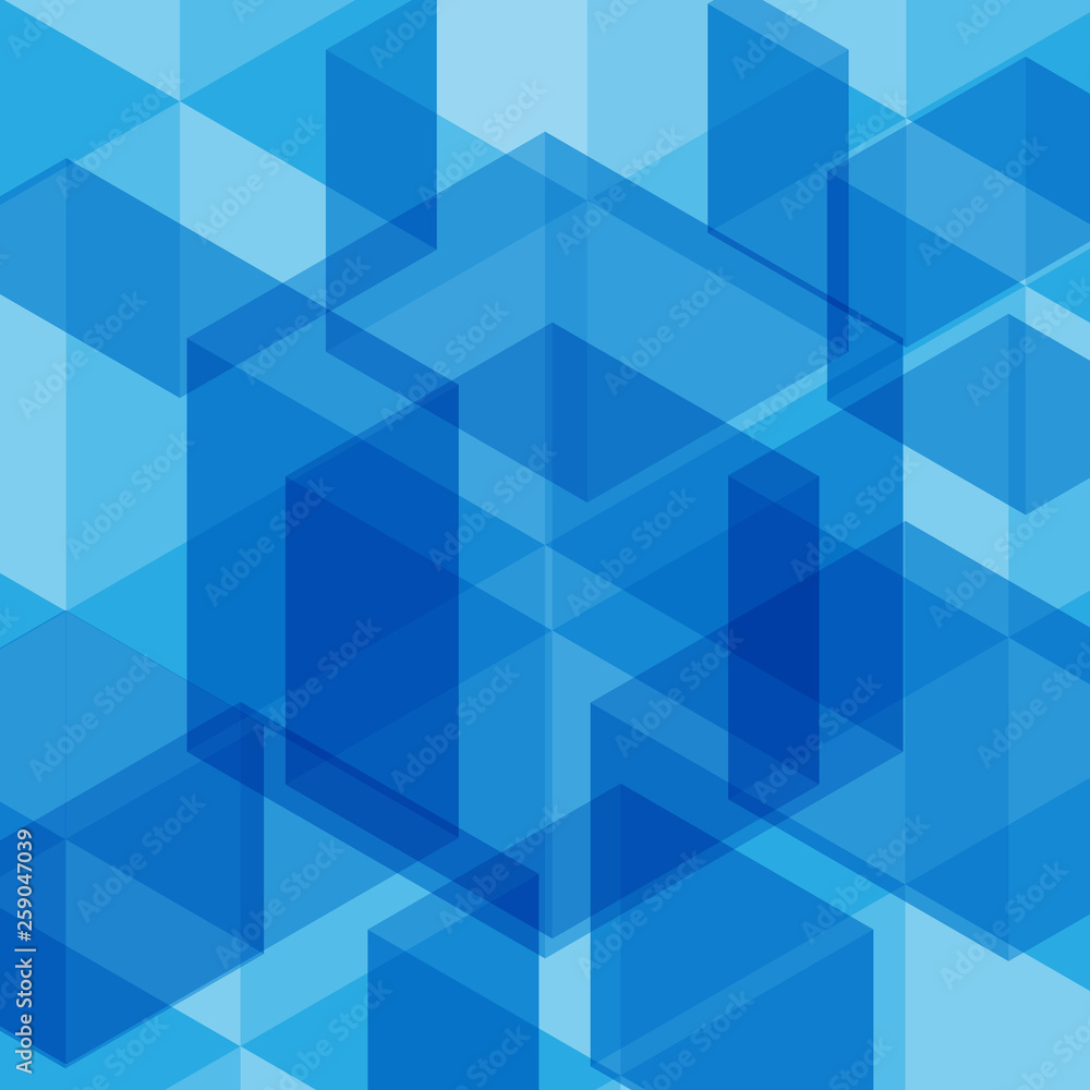 Abstract blue geometric polygon background compose by triangle shape Abstract blue geometric polygon background compose by triangle shape
