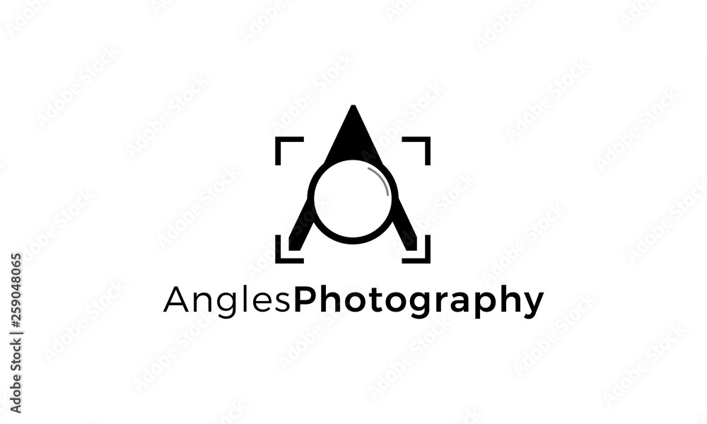 Fototapeta premium Angles Photography Logo