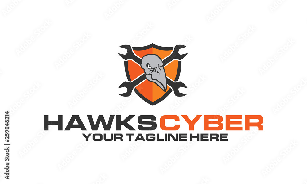 Hawks Cyber Logo Hawks Cyber Logo