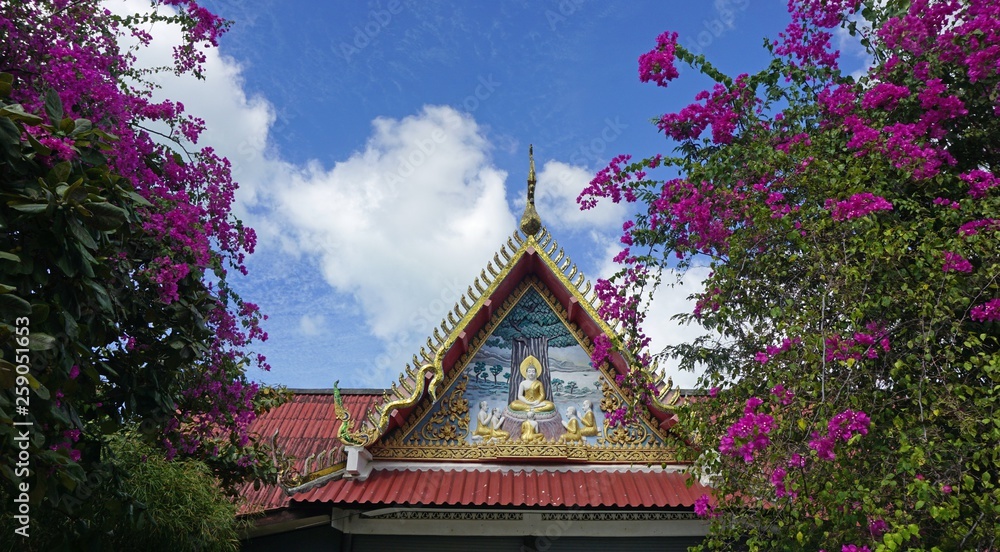 Fototapeta premium big buddha statue on koh samui