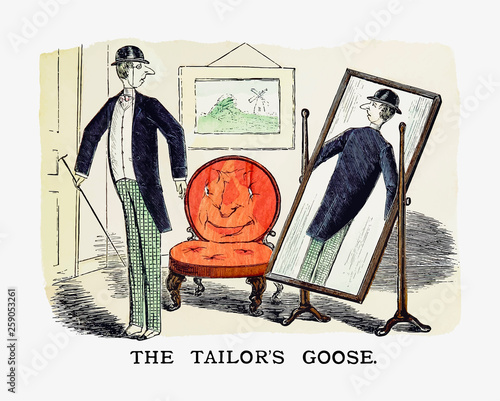 Gentleman fashion from the past