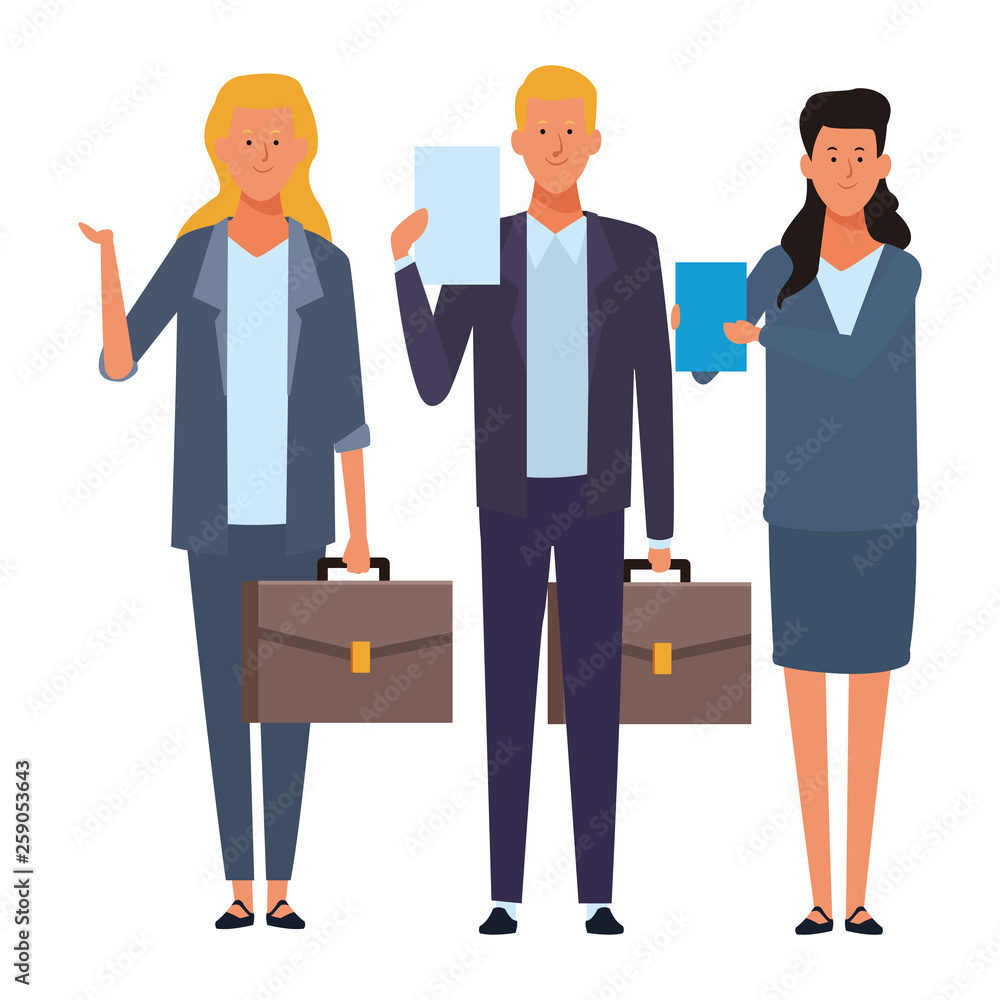 business people avatar cartoon characters business people avatar cartoon characters
