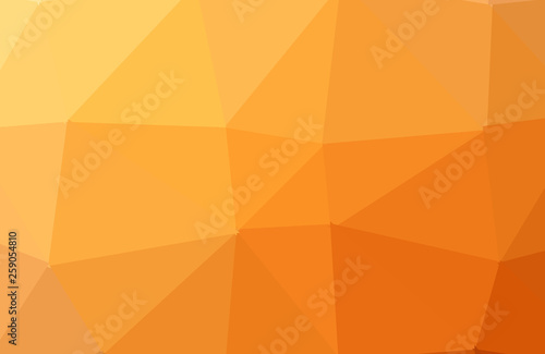 Light Orange vector abstract mosaic pattern. Shining colored illustration in a brand-new style. A new texture for your design.