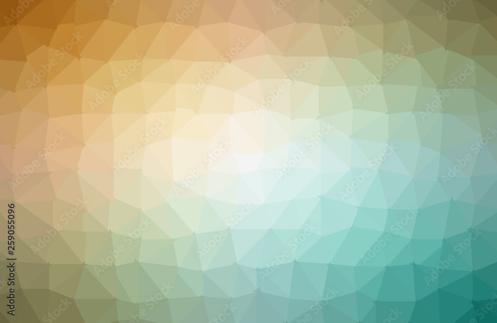 vector abstract irregular polygon background with a triangular pattern in spring colorful spectrum colors