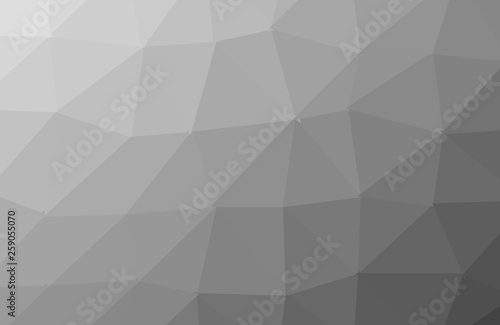 Black Polygonal Mosaic Background, Creative Design Templates