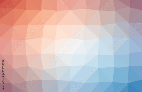 Abstract multicolored polygon, low polygon background. Transfusion of color. Yellow, purple, green colors. Watercolor effect. Geometric Pattern. Full-color all colors of the rainbow.