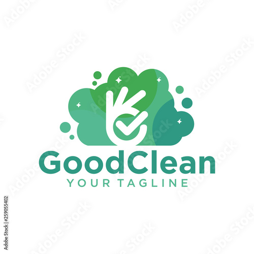 good clean logo